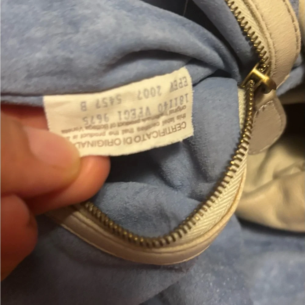 Bottega Veneta Cream  large Woven Tote - Picture 9 of 15